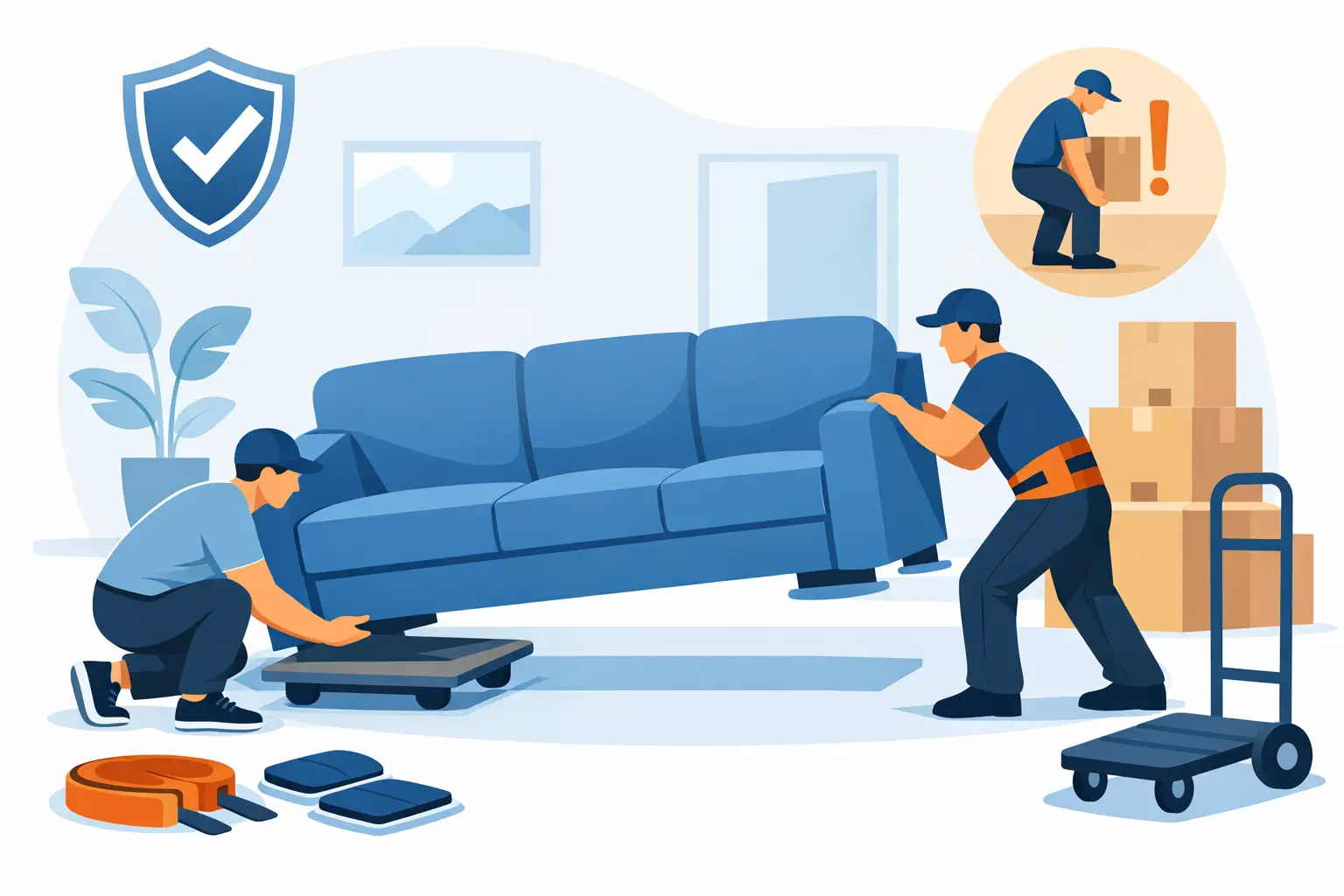 Heavy Furniture Moving Without the Risk