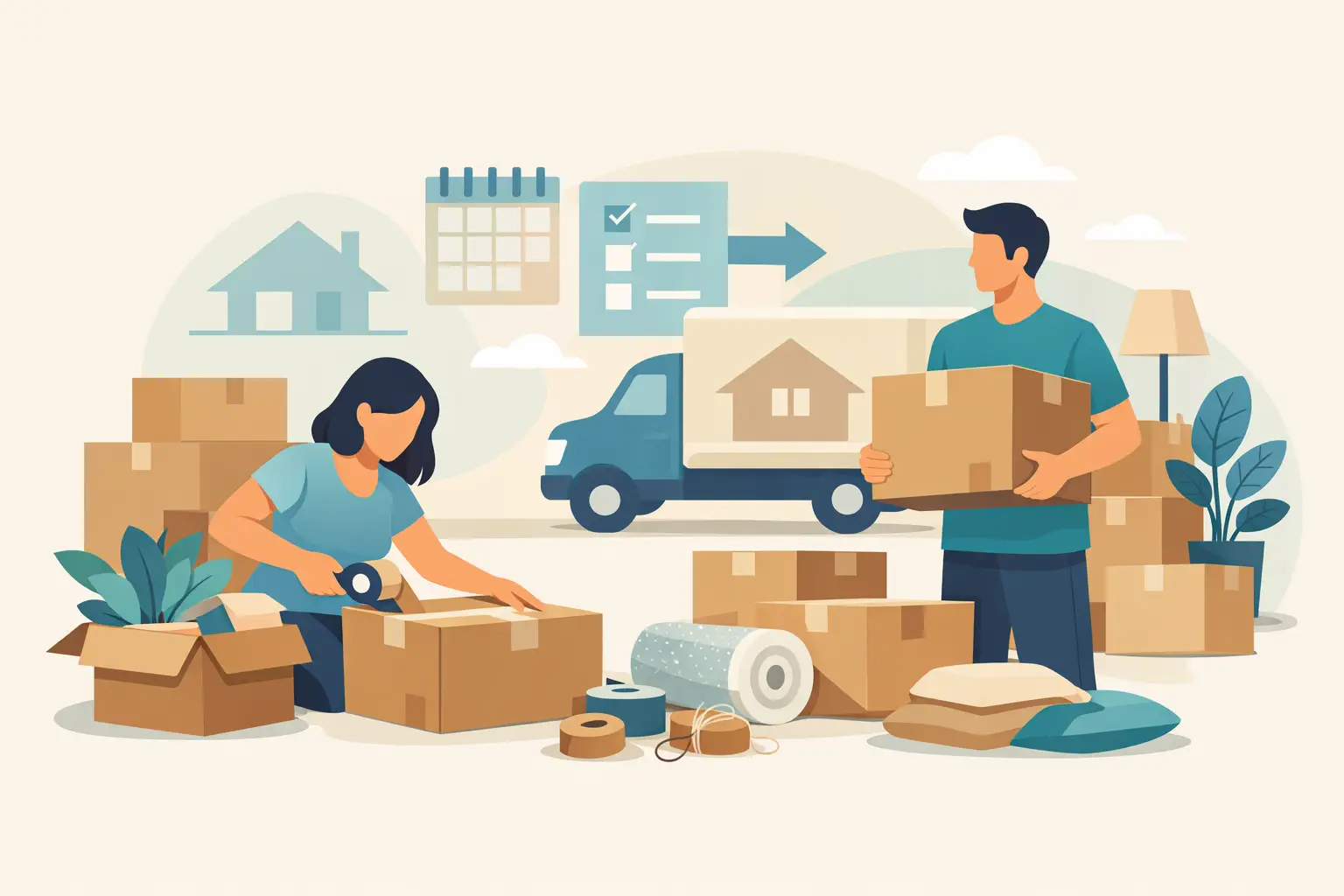 How to Pack for a House Move Without the Stress