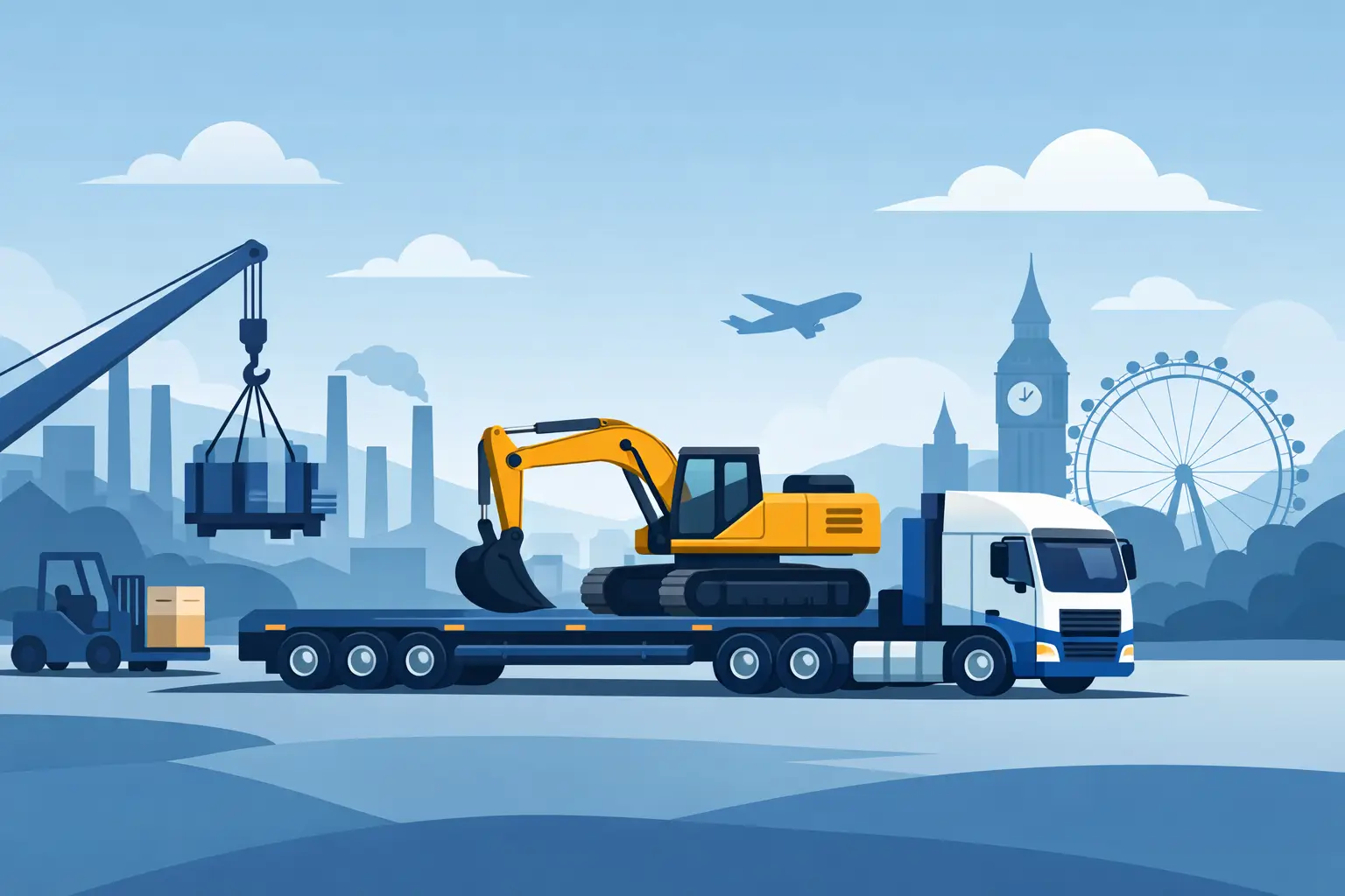 Industrial Machinery Transport UK Done Properly