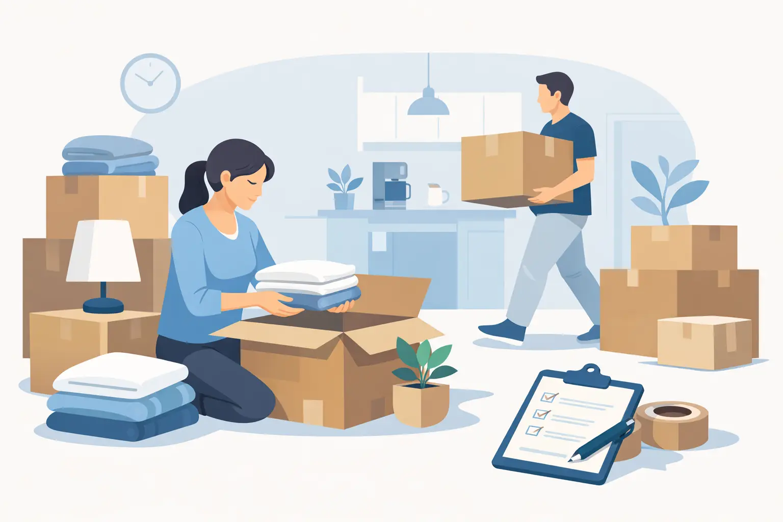 Moving Day Organisation That Keeps You Calm
