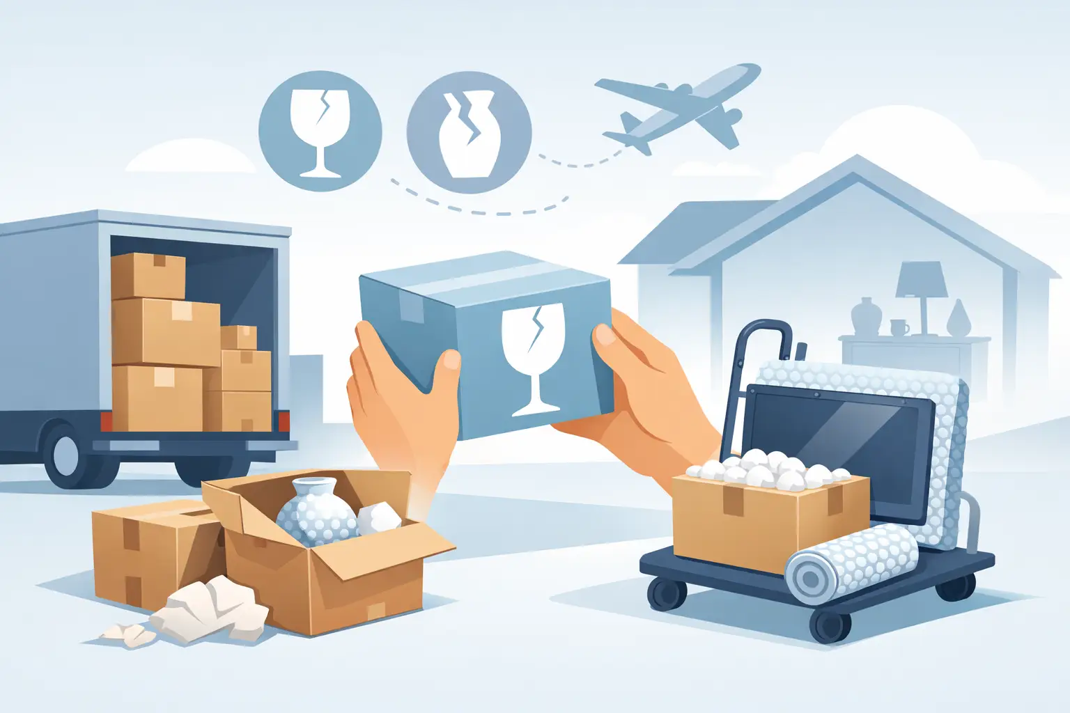A Guide to Fragile Item Transport for Home Moves